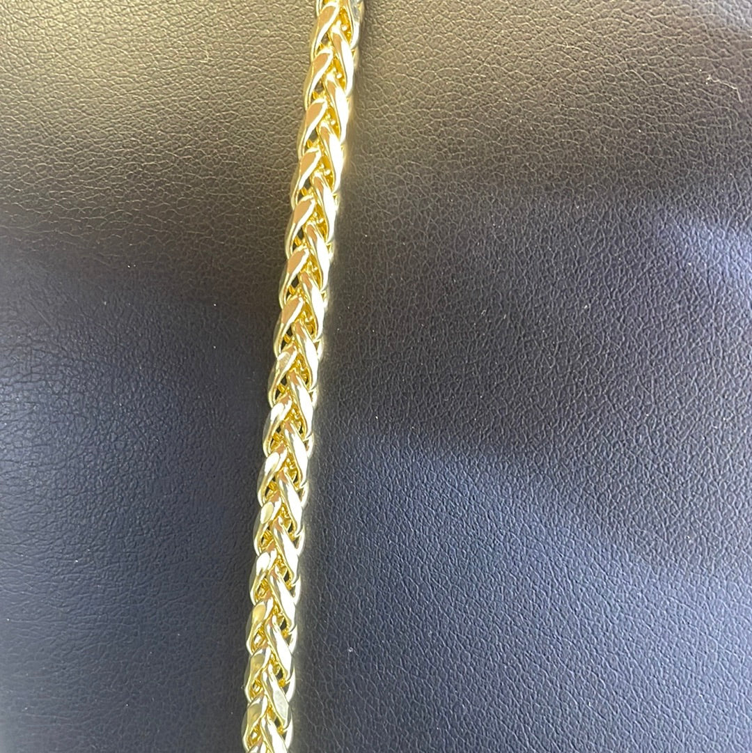 New 14kt Wheat Chain