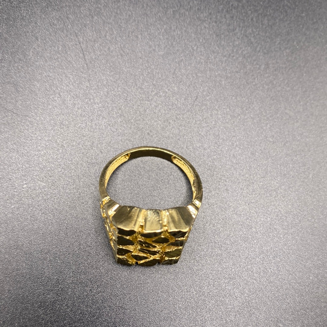 New 10kt Nugget Ring